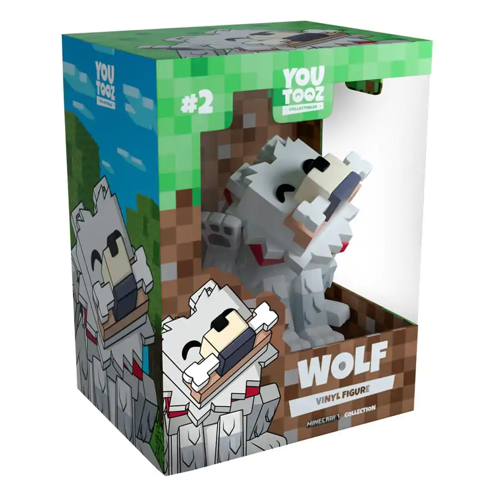 Minecraft Vinyl Figur Haunted Wolf 10 cm termékfotó