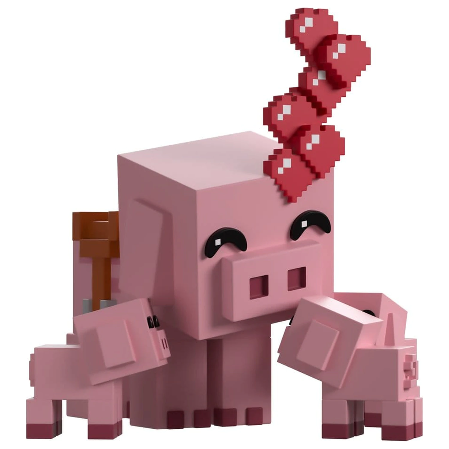 Minecraft Vinyl Figur Schweinefamilie 8 cm Produktfoto