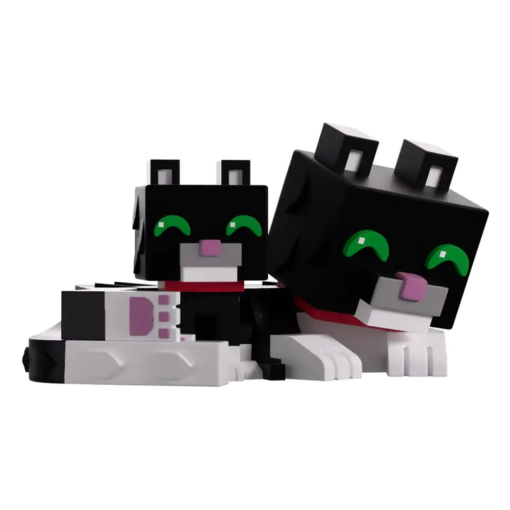 Minecraft Vinyl Figur Tuxedo Cat 6 cm Produktfoto
