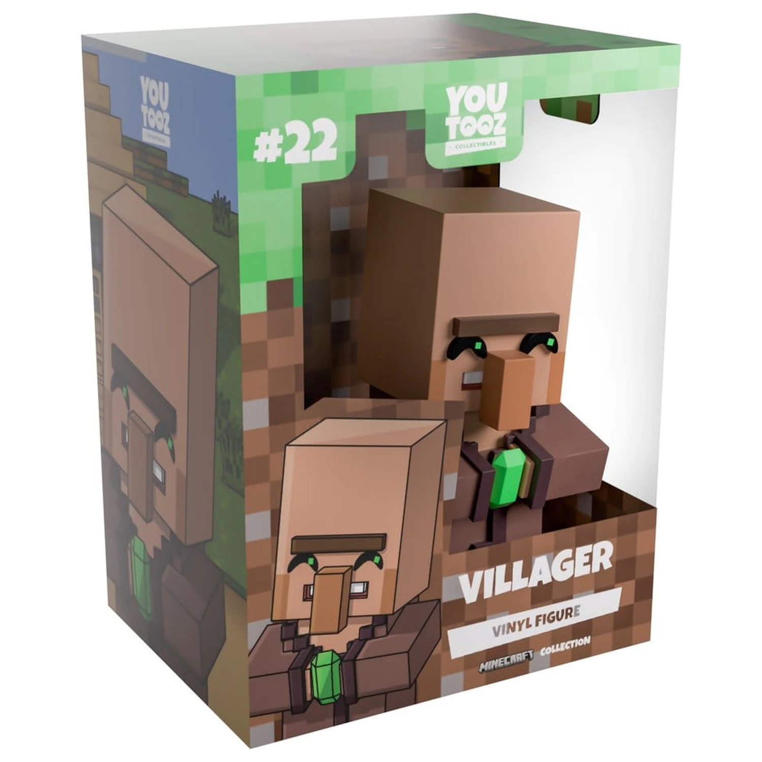 Minecraft Vinyl Figur Villager 13 cm Produktfoto