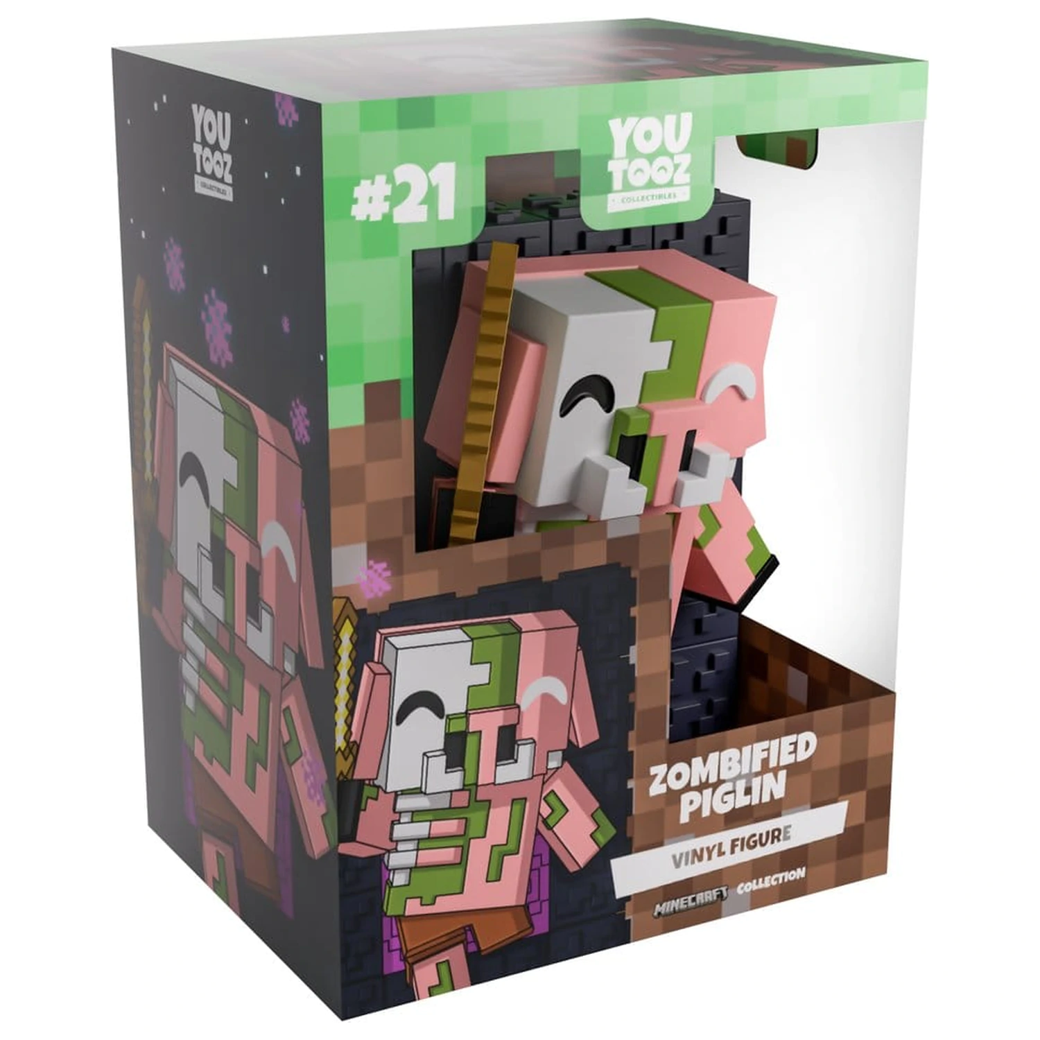 Minecraft Vinyl Figur Zombified Piglin 13 cm Produktfoto