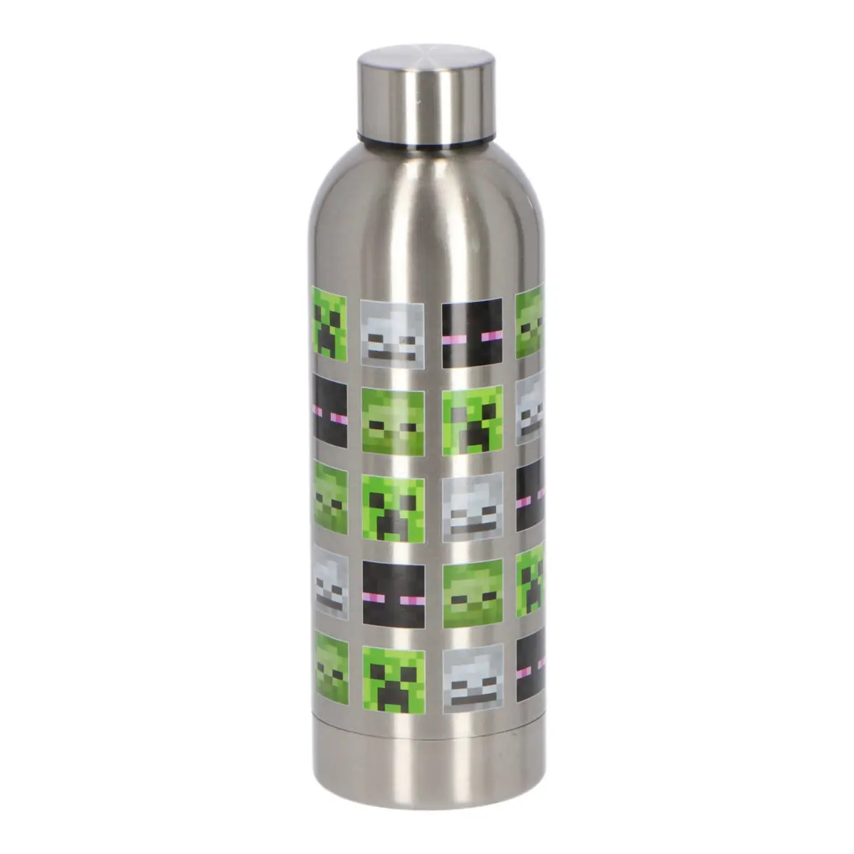Minecraft Edelstahl Flasche 500ml Produktfoto