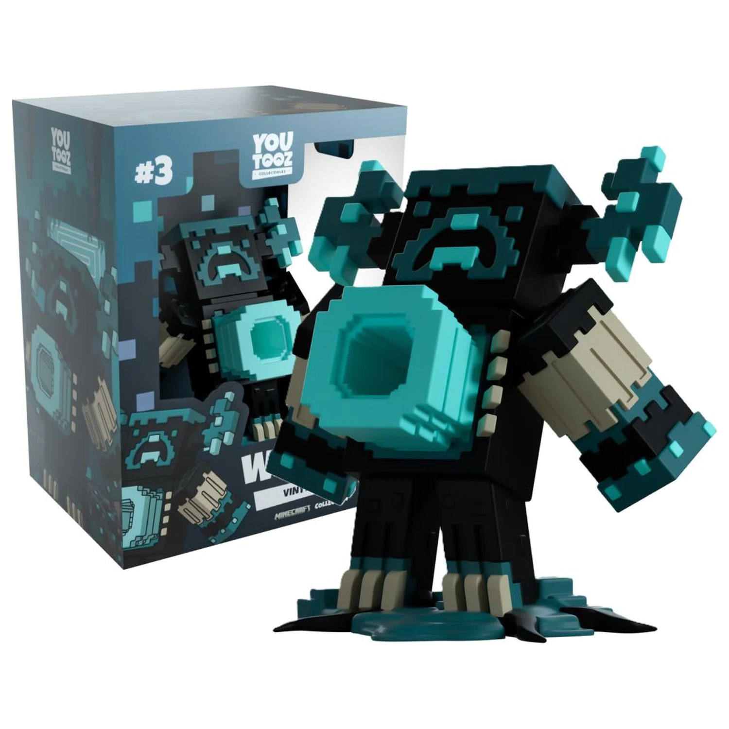 Minecraft Warden Figur 11 cm Produktfoto