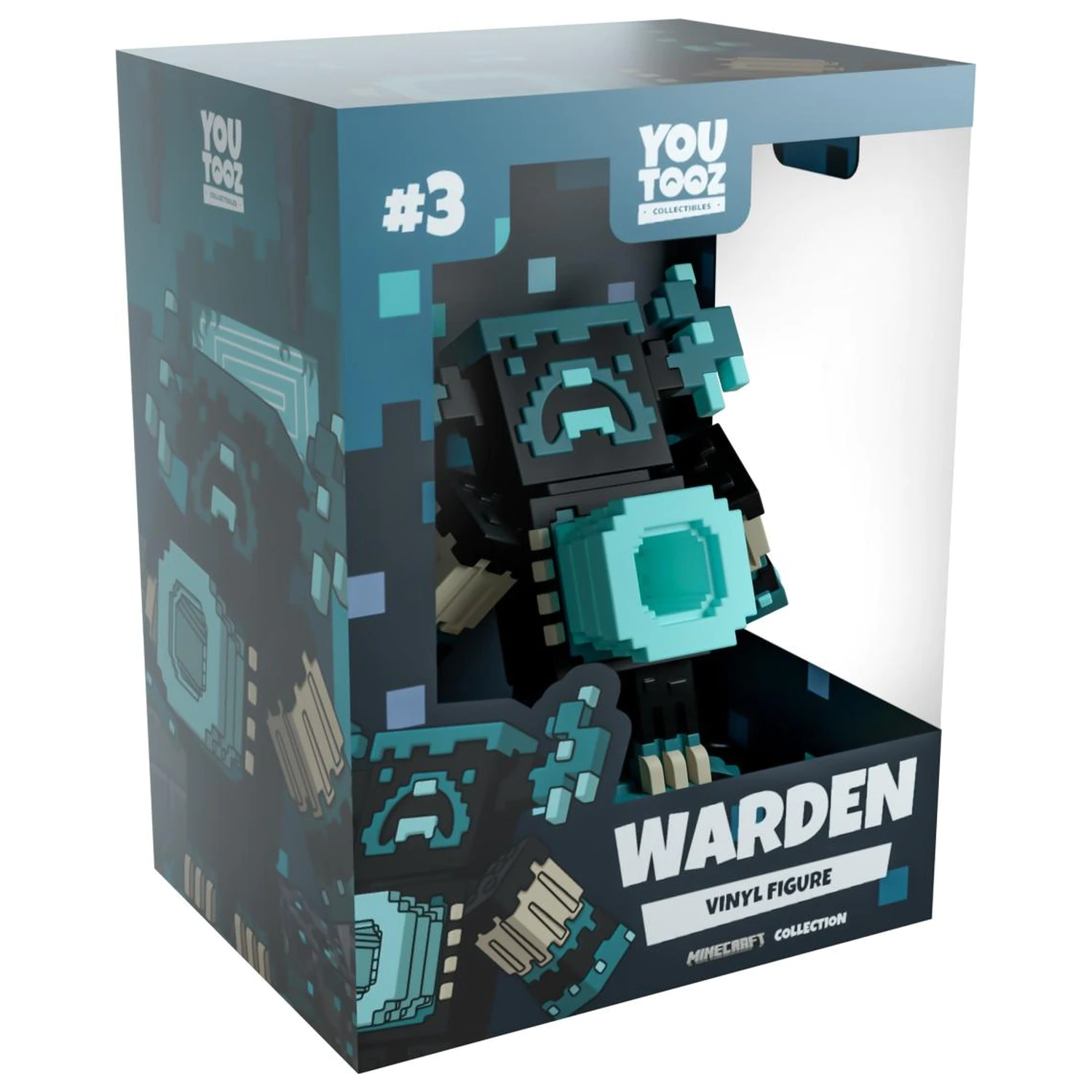 Minecraft Warden Figur 11 cm Produktfoto