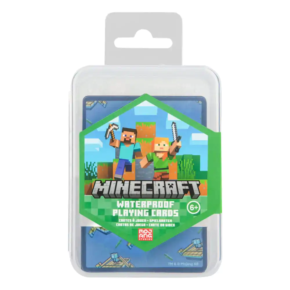 Minecraft Spielkarten Waterproof Produktfoto