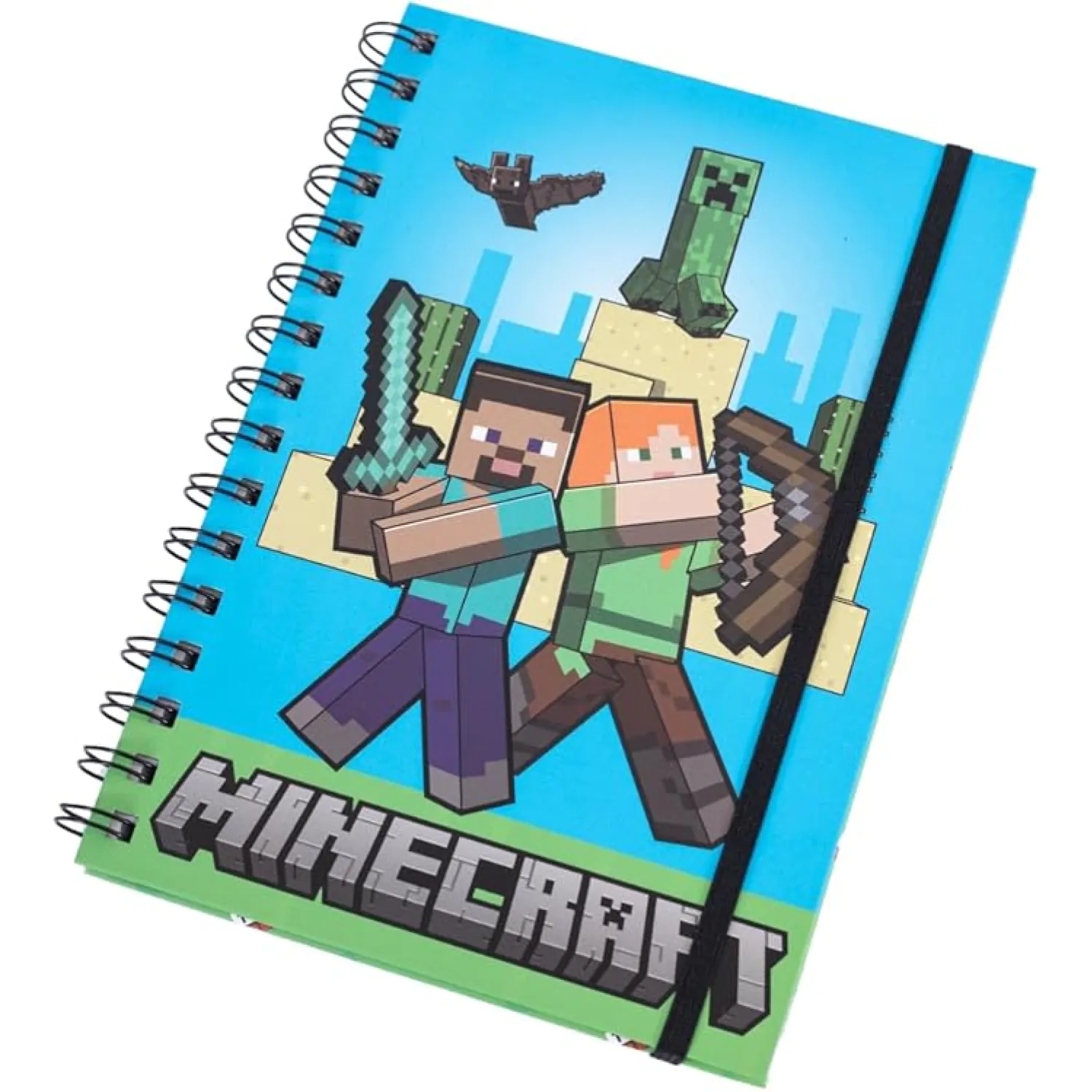 Minecraft Wiro Notizbuch A5 Produktfoto