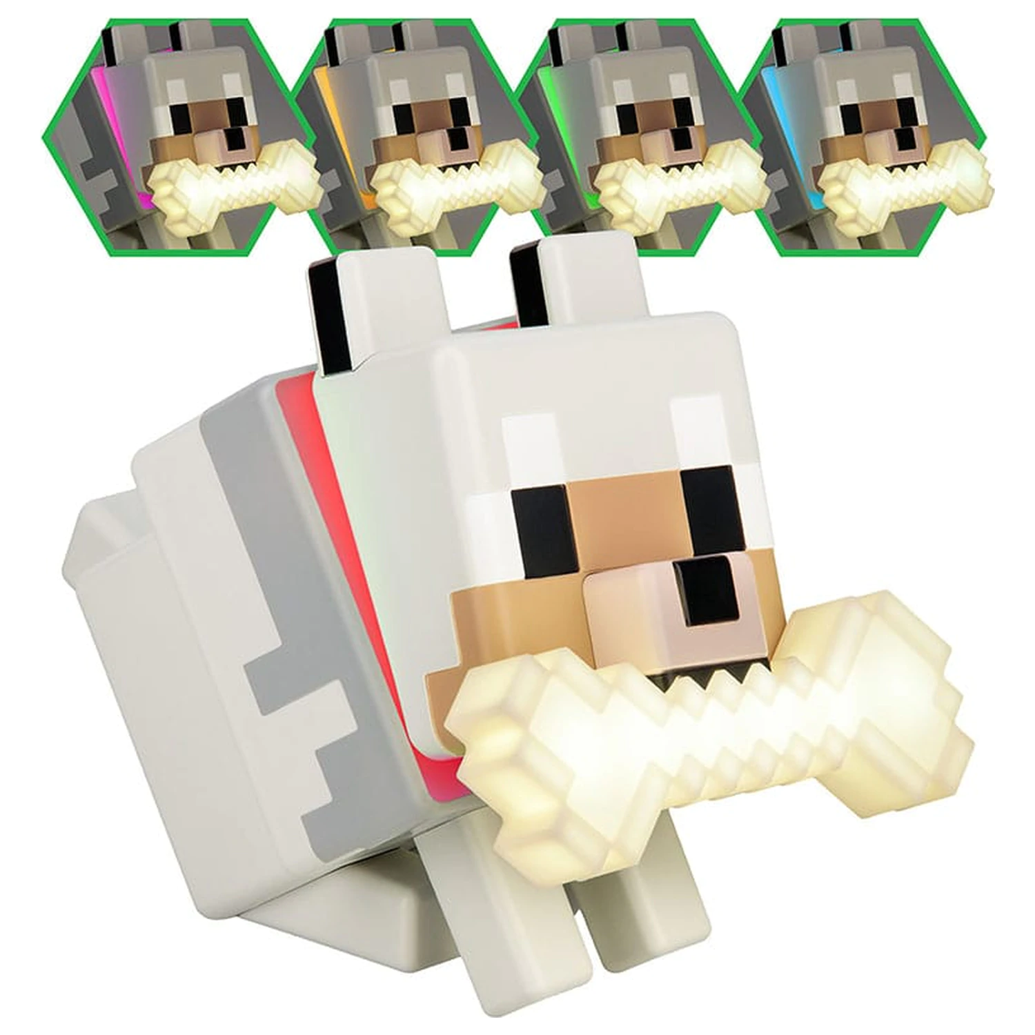 Minecraft Licht Wolf Produktfoto