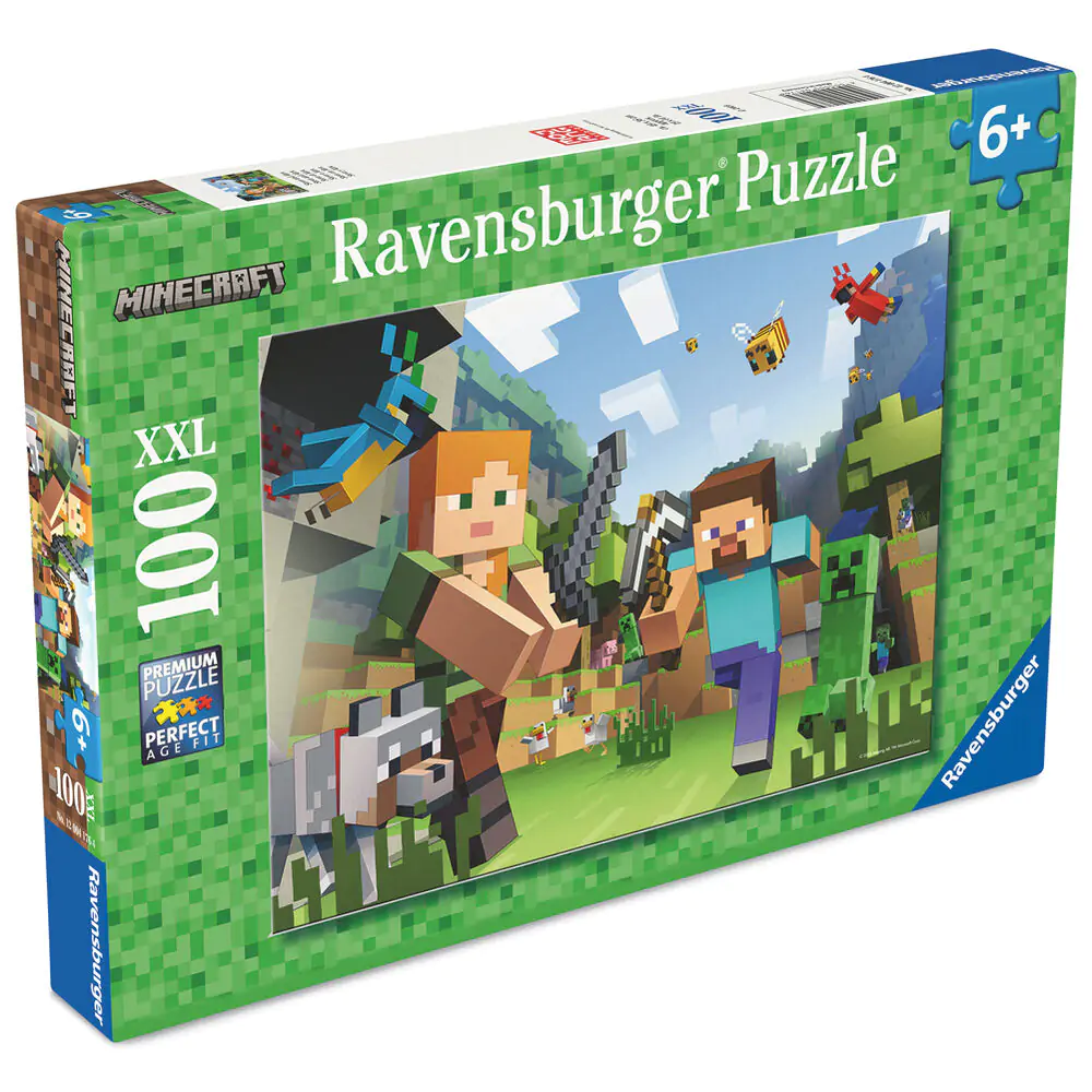 Minecraft XXL Puzzle 100 Teile Produktfoto