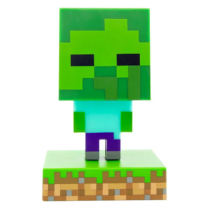 Minecraft 3D Icon Lampe Zombie termékfotó
