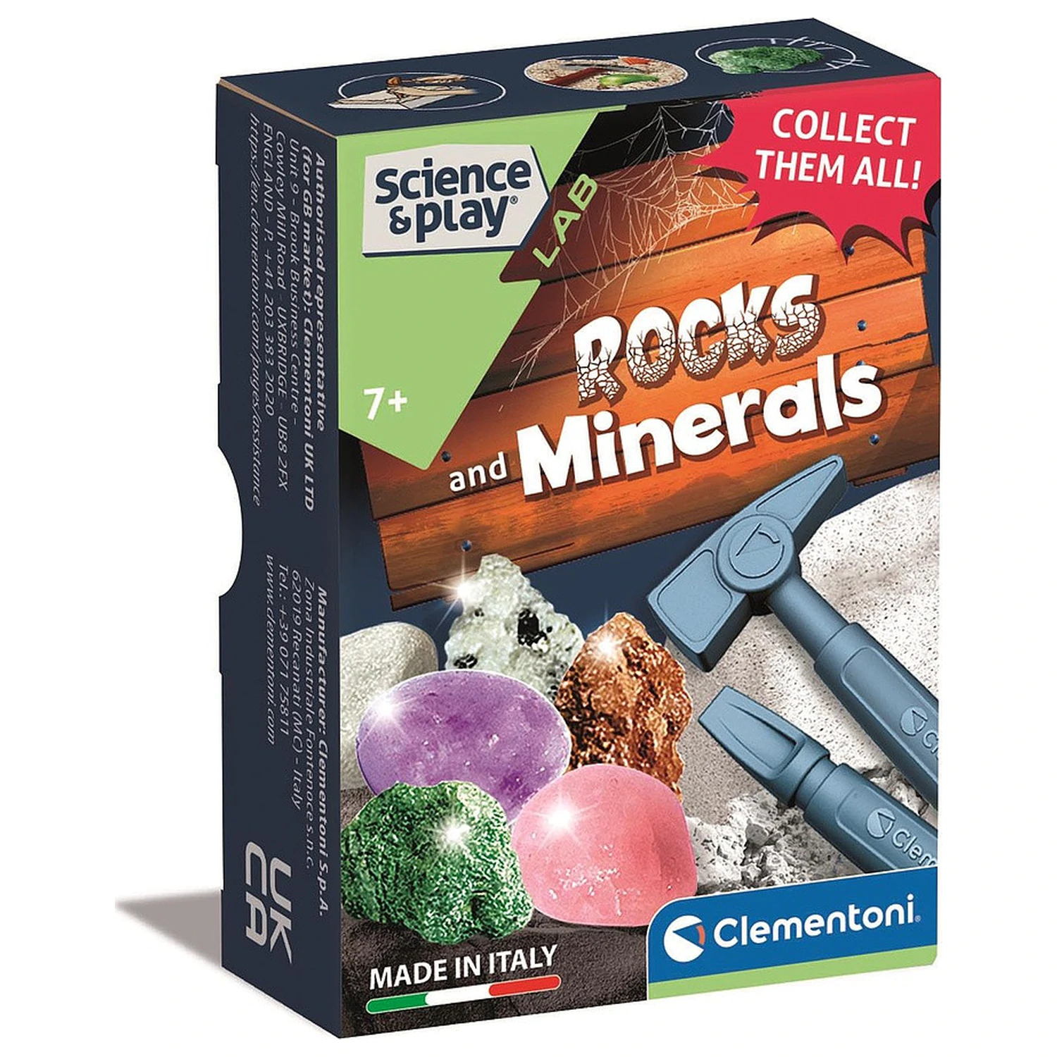 Mini Mineral Entdeckungs Wissenschaft Kreativ Spiel Set Produktfoto