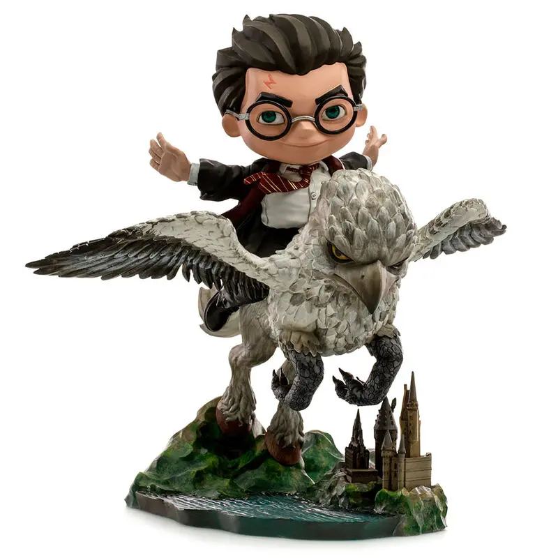 Harry Potter Mini Co. Illusion PVC Figur Harry Potter & Buckbeak 16 cm Produktfoto