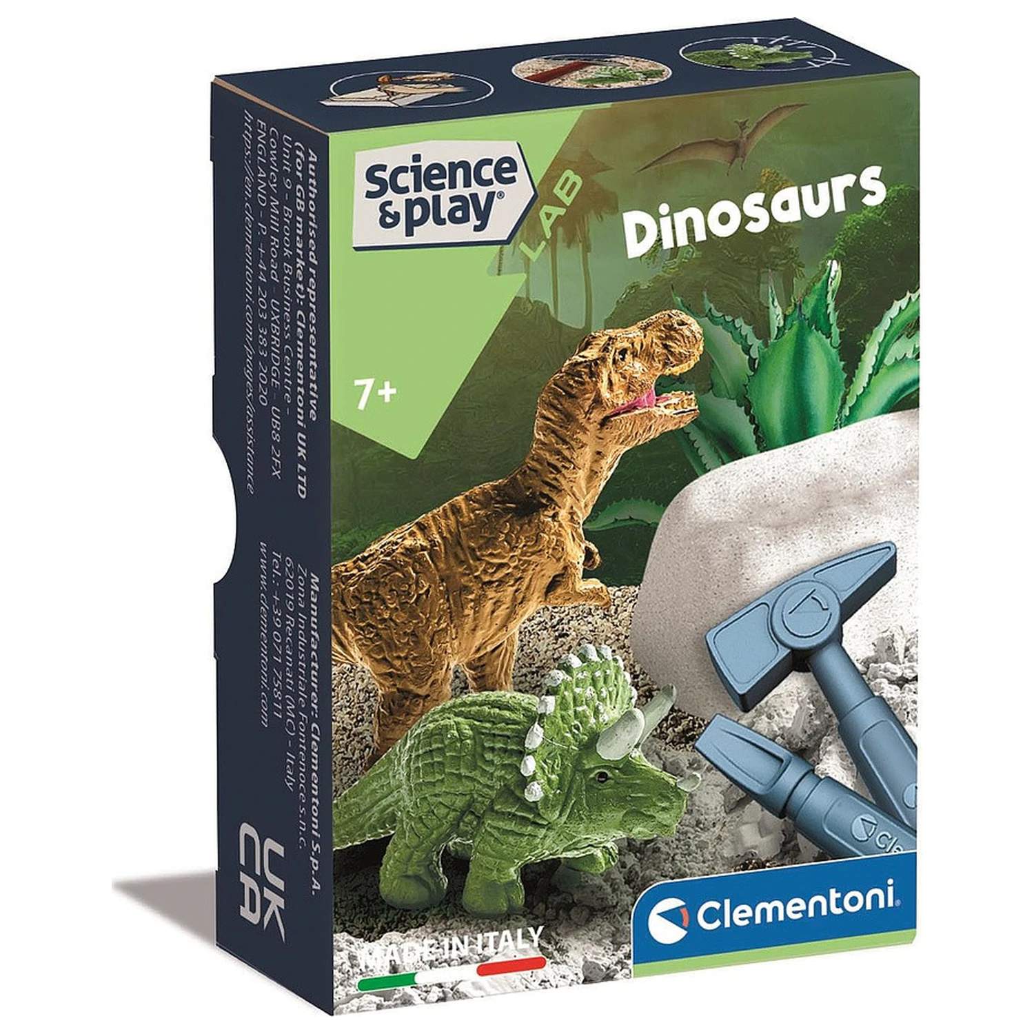 Mini Dinosaurier Wissenschaft Entdecker Playset Produktfoto