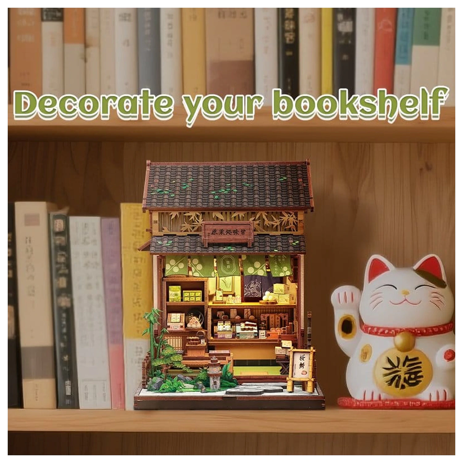 Miniatur Haus Modellbausatz Kanmi-dokoro Kurihara 19 x 15 cm Produktfoto