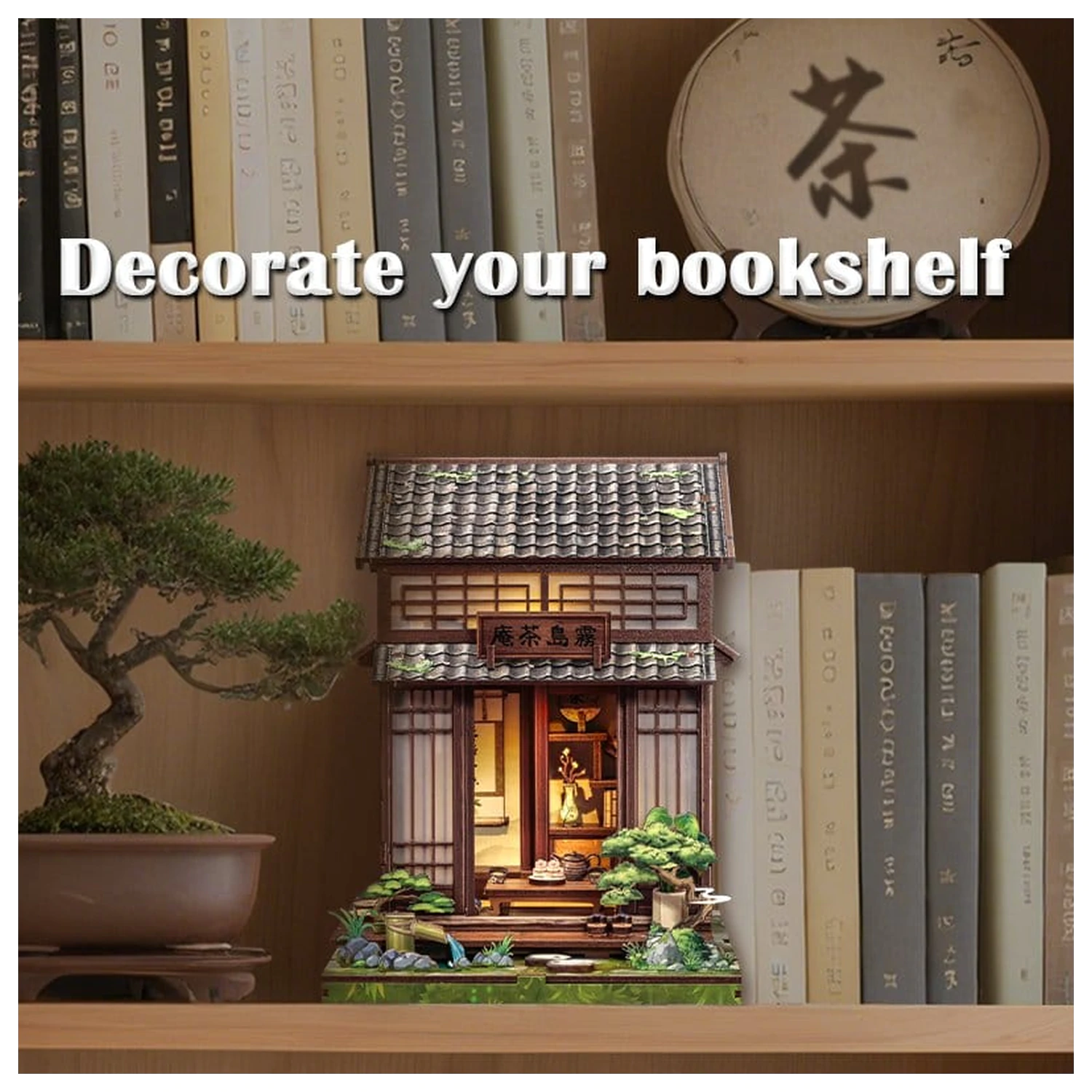 Miniatur Haus Modellbausatz Kirishima Cha-an 19 x 14 cm Produktfoto