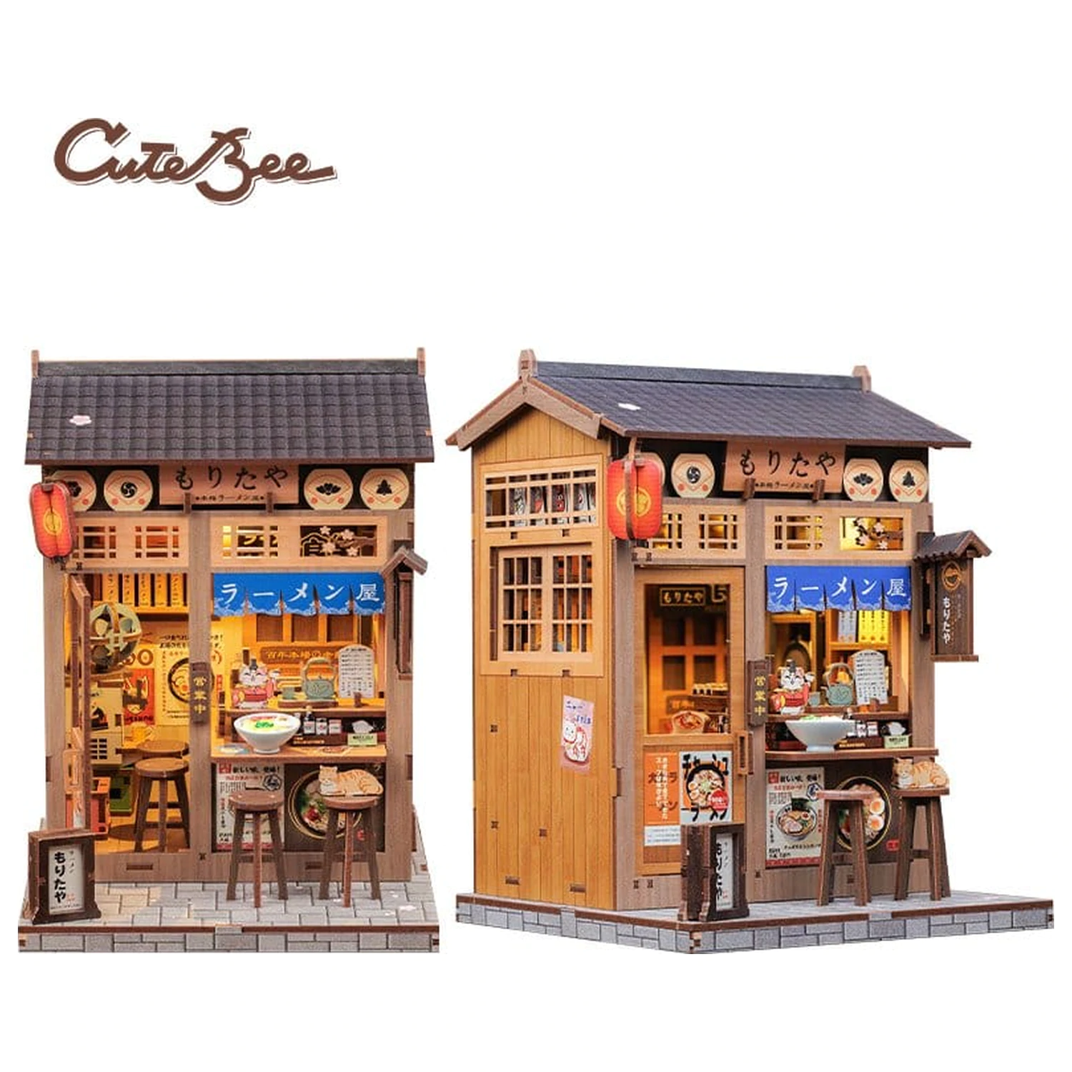 Miniatur Haus Modellbausatz Morita-Ya 21 x 16 cm Produktfoto