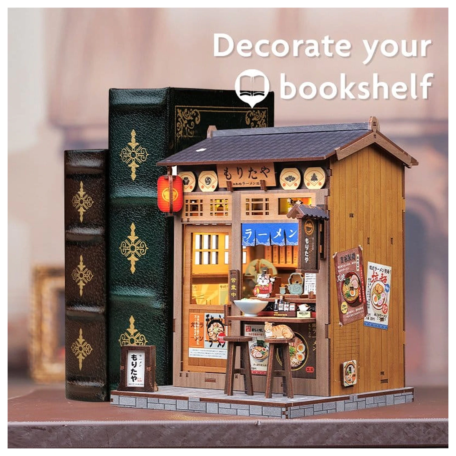 Miniatur Haus Modellbausatz Morita-Ya 21 x 16 cm Produktfoto