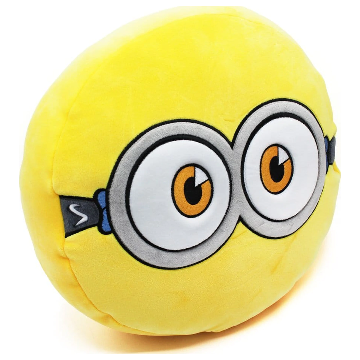Minions 3 rund Plüsch Kissen bestickt 30x10x30 cm Produktfoto