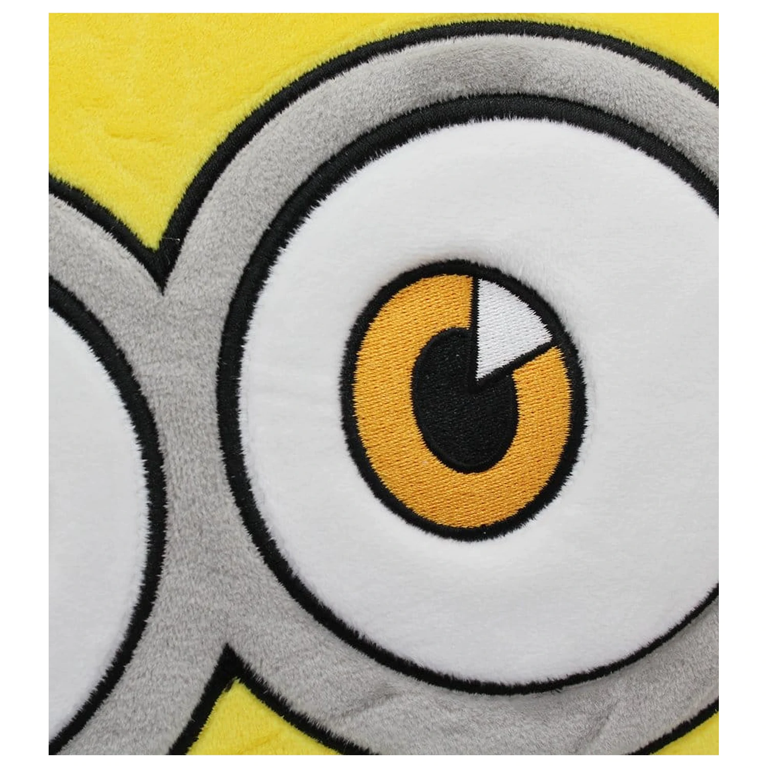 Minions 3 rund Plüsch Kissen bestickt 30x10x30 cm Produktfoto