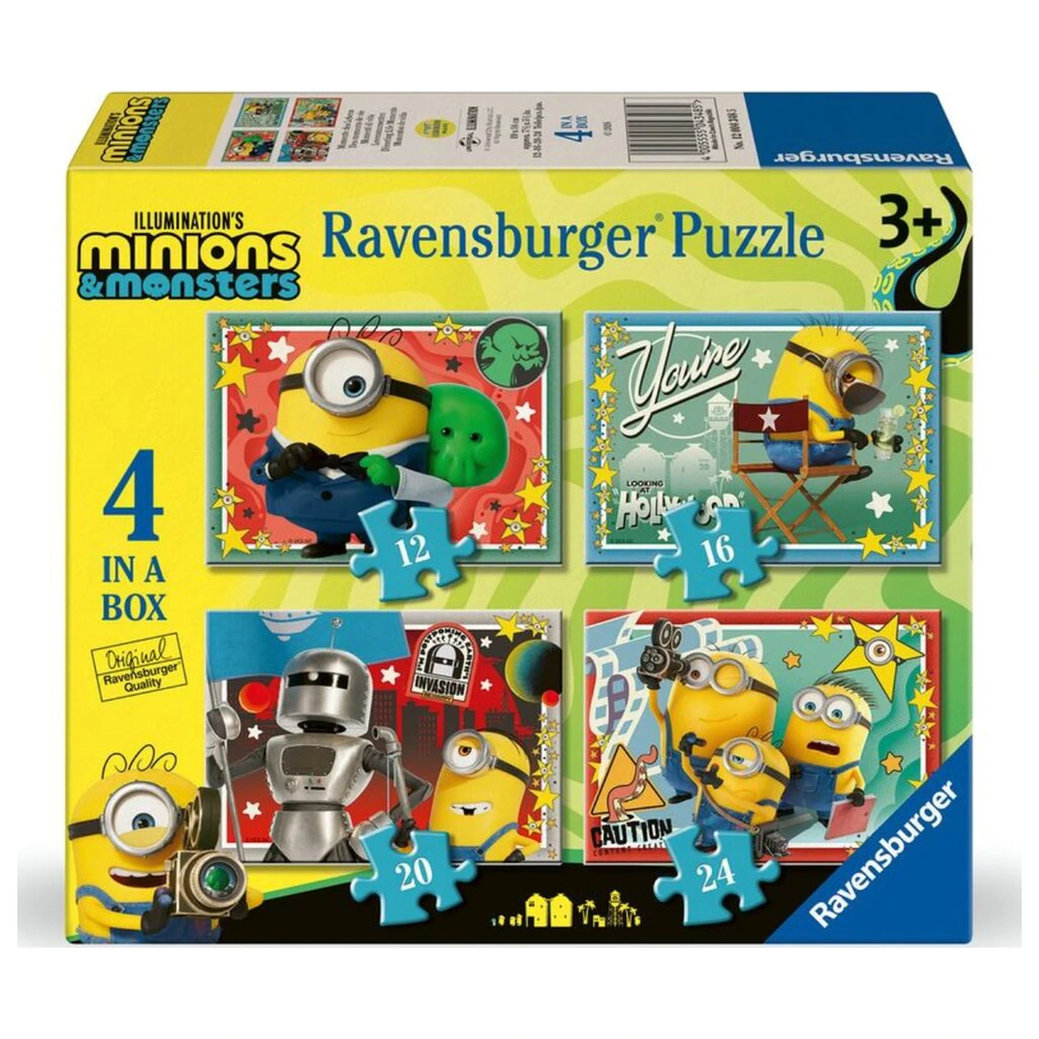 Minions 3 Puzzle 12-16-20-24 Teile Produktfoto