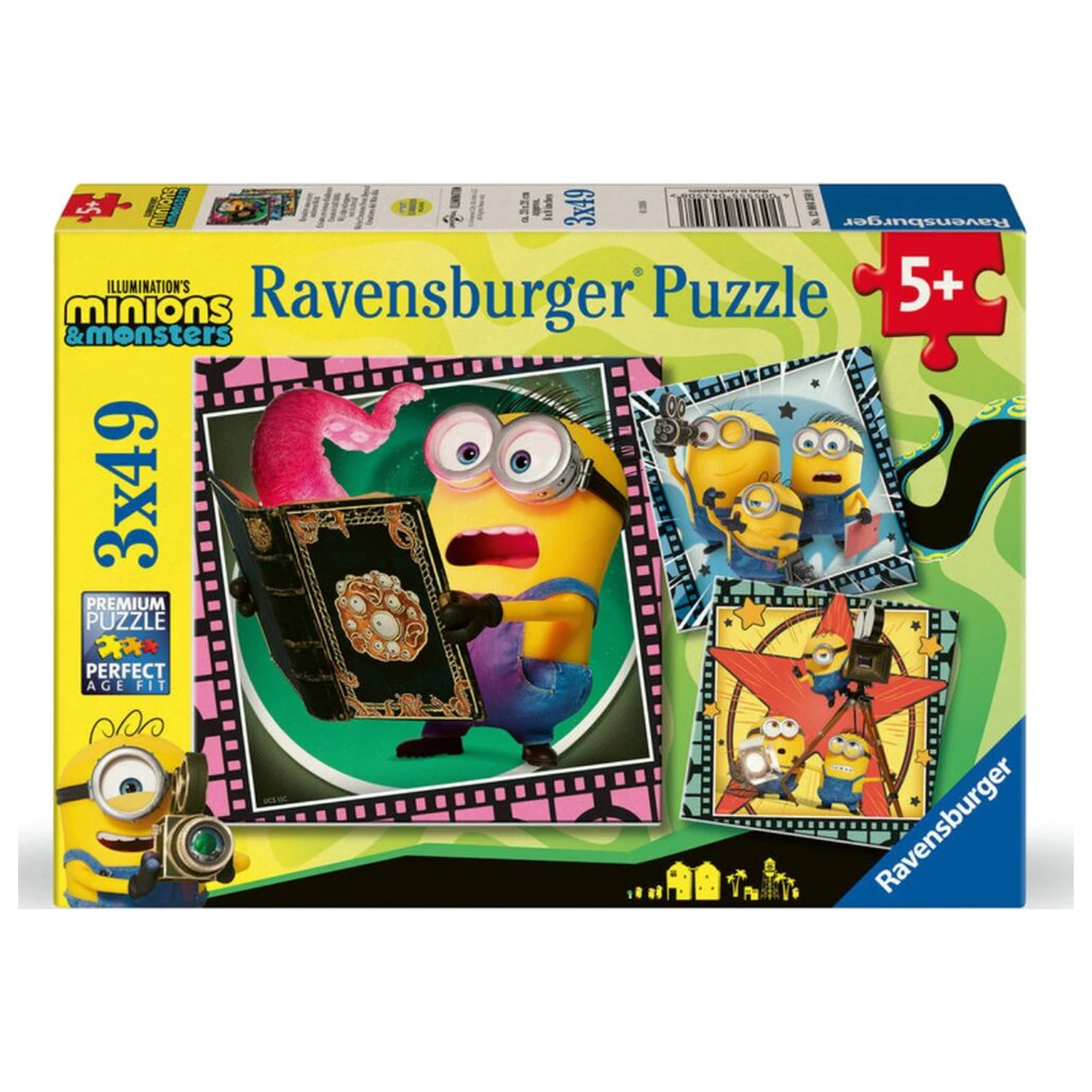 Minions 3 Puzzle 3x49 Teile Produktfoto