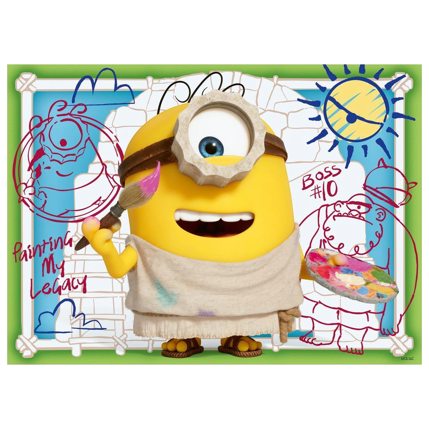 Minions 3 Puzzle 4x100 Teile Produktfoto