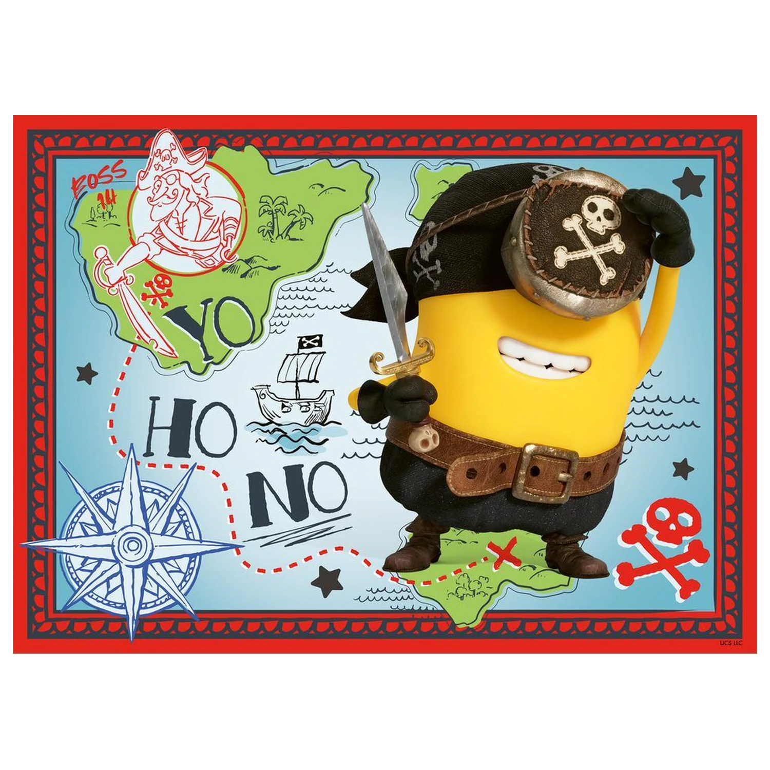 Minions 3 Puzzle 4x100 Teile Produktfoto