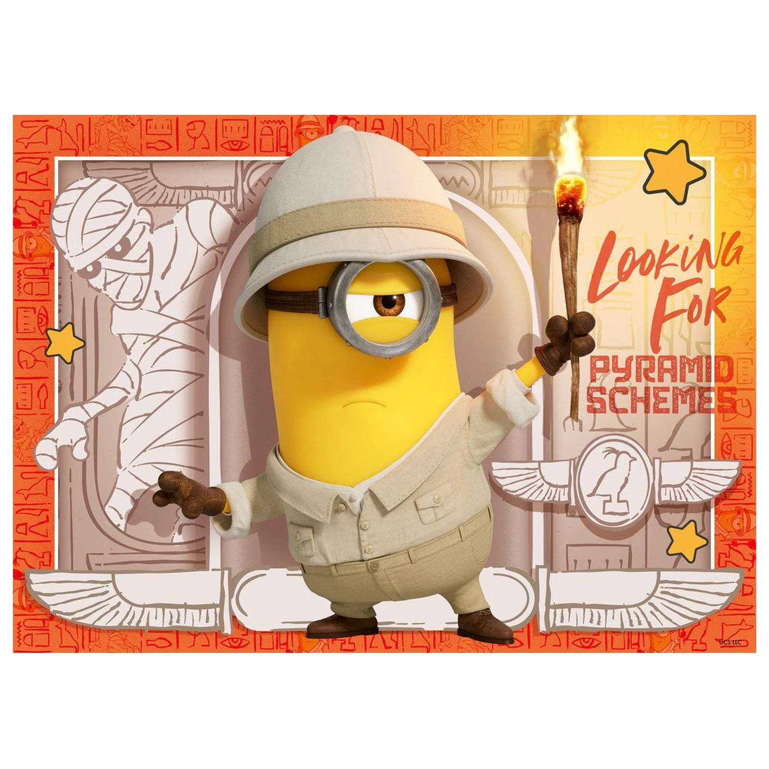 Minions 3 Puzzle 4x100 Teile Produktfoto