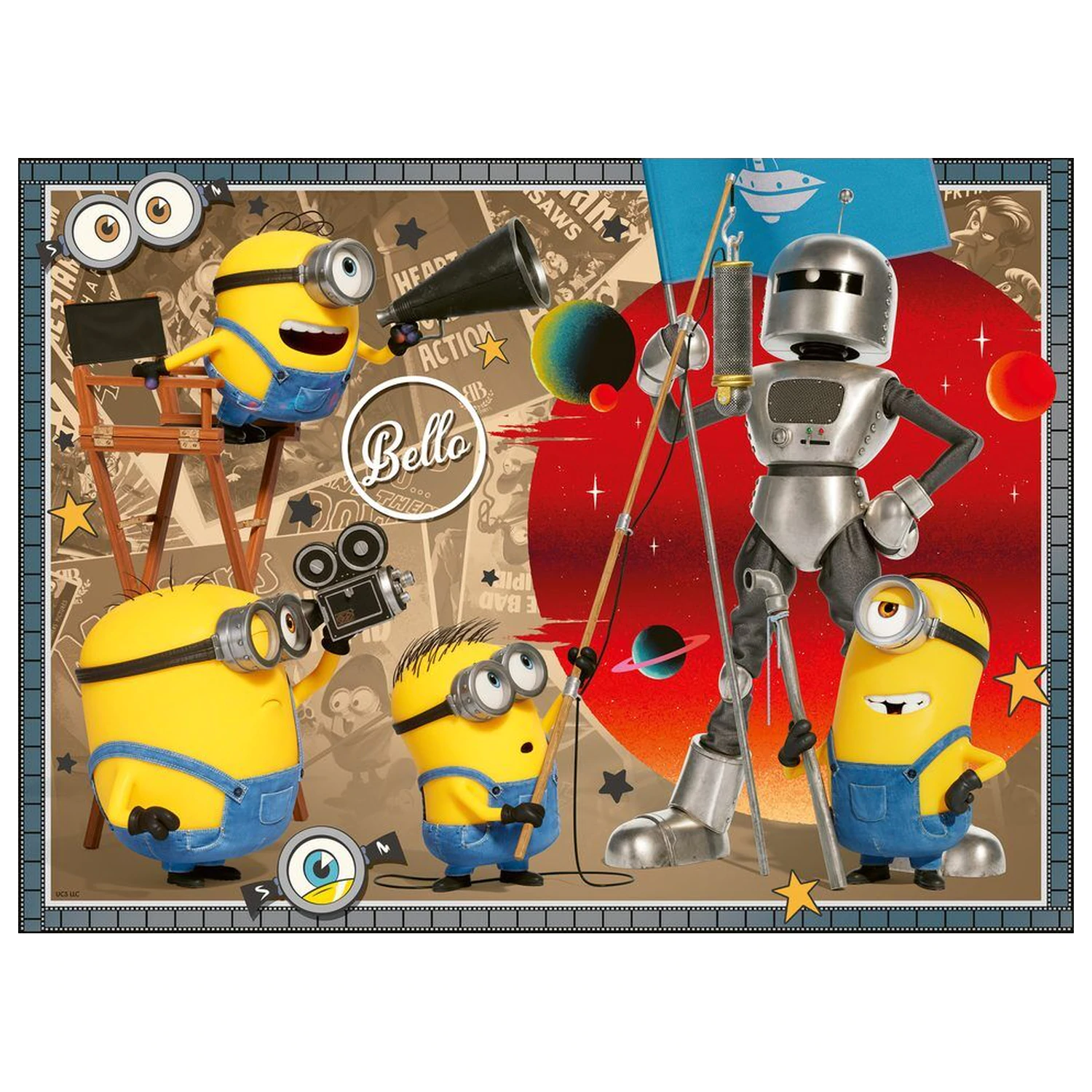 Minions 3 XXL Puzzle 150 Teile Produktfoto