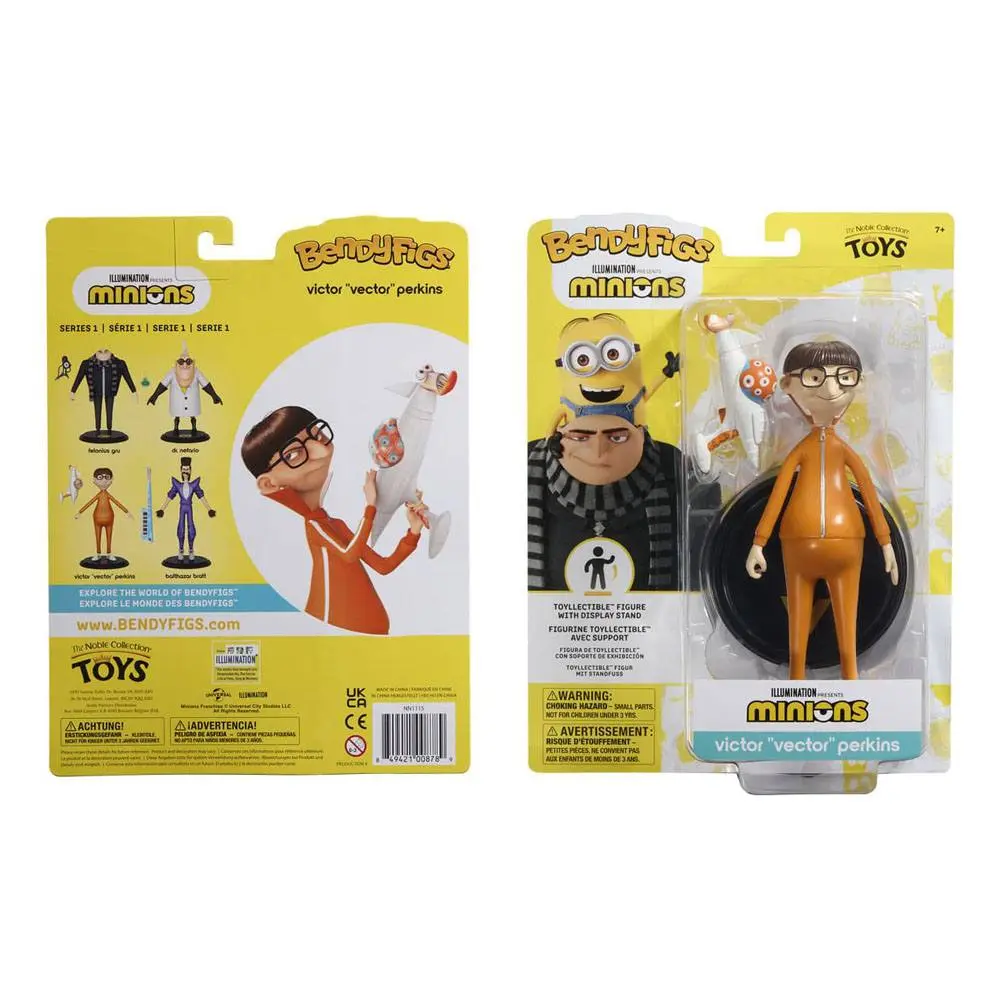 Minions Bendyfigs Biegefigur Vector 16 cm Produktfoto