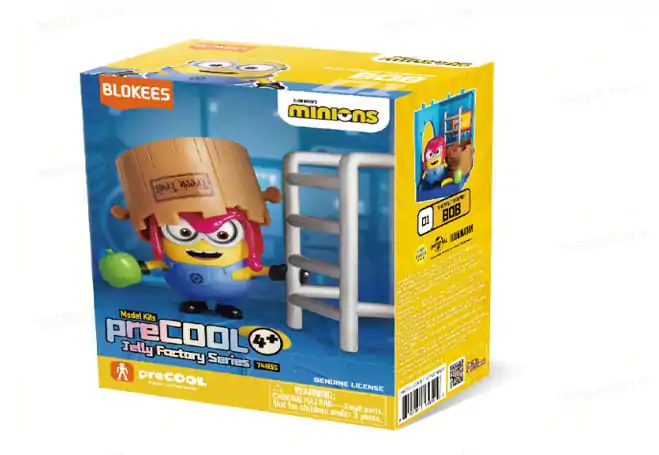 Minions Blokees PreCool Jelly Factory Serie 1 Plastikmodellbausatz 01 Bob the Fruit Keeper Produktfoto
