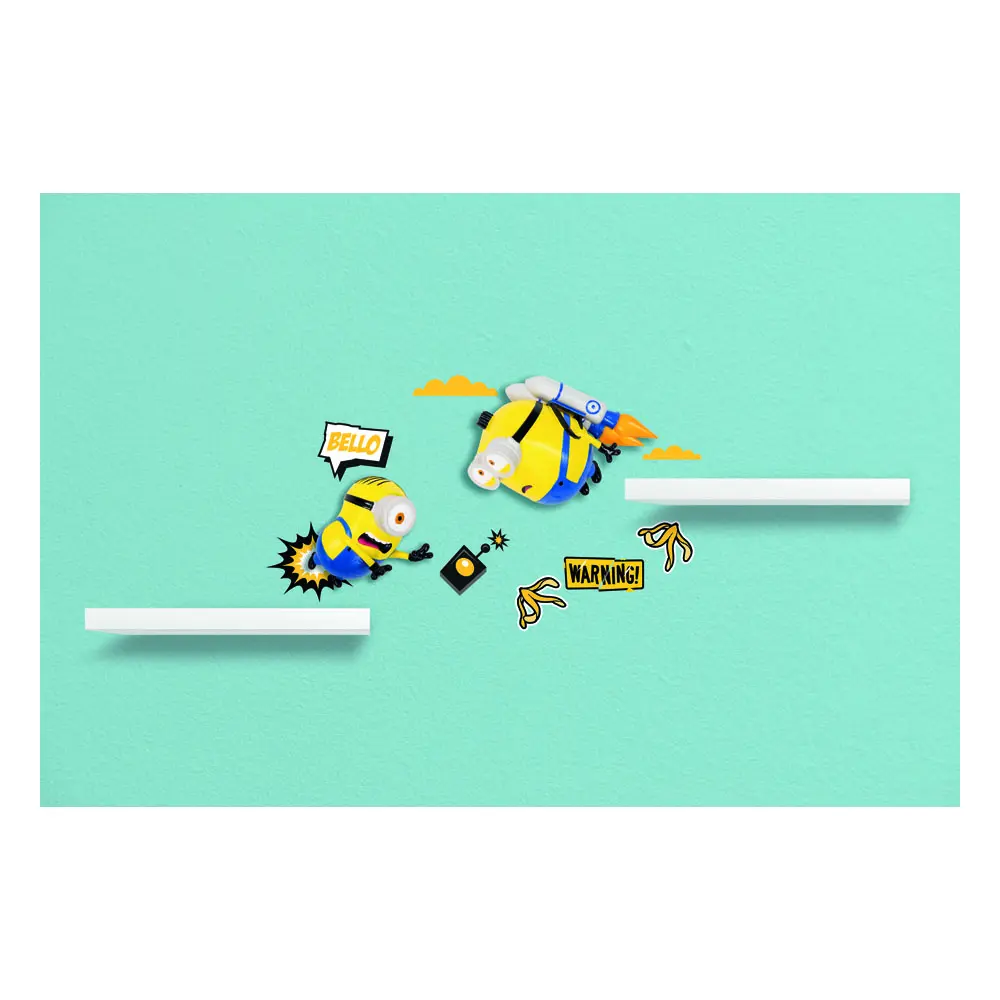 Minions Comic On´s Wanddekoration Stuart and Bob Produktfoto