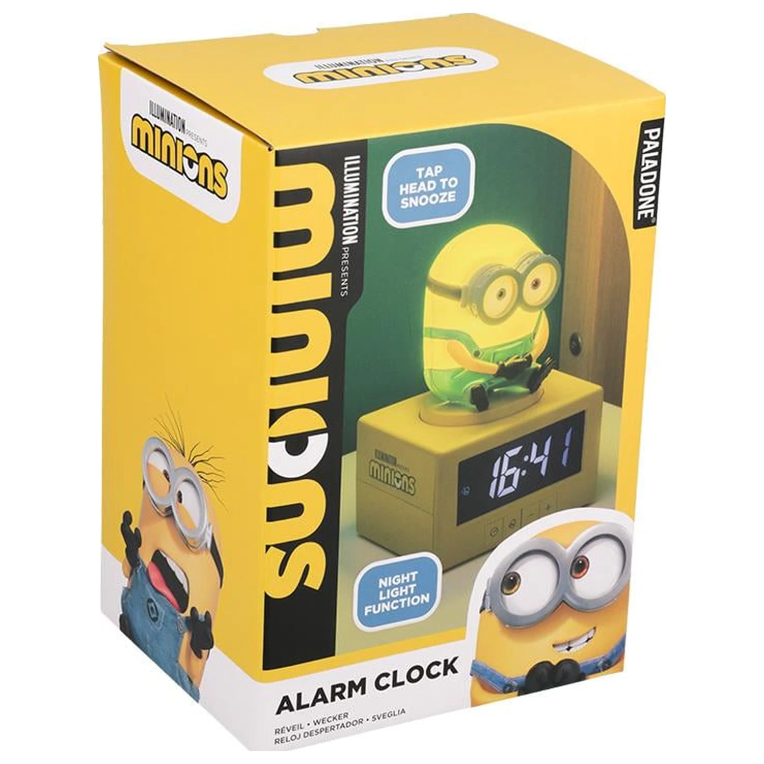 Minions Wecker 16cm Produktfoto