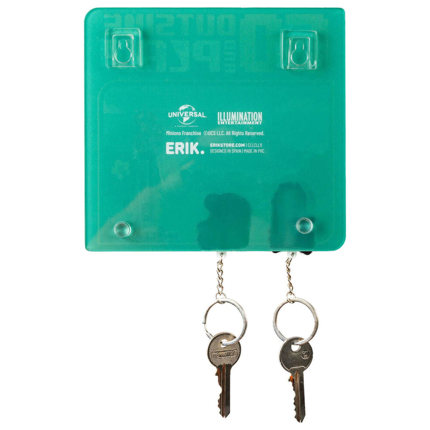 Minions Schlüsselanhänger mit Schlüsselring Produktfoto