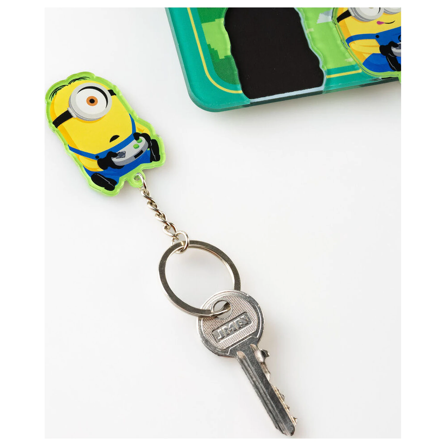 Minions Schlüsselanhänger mit Schlüsselring Produktfoto