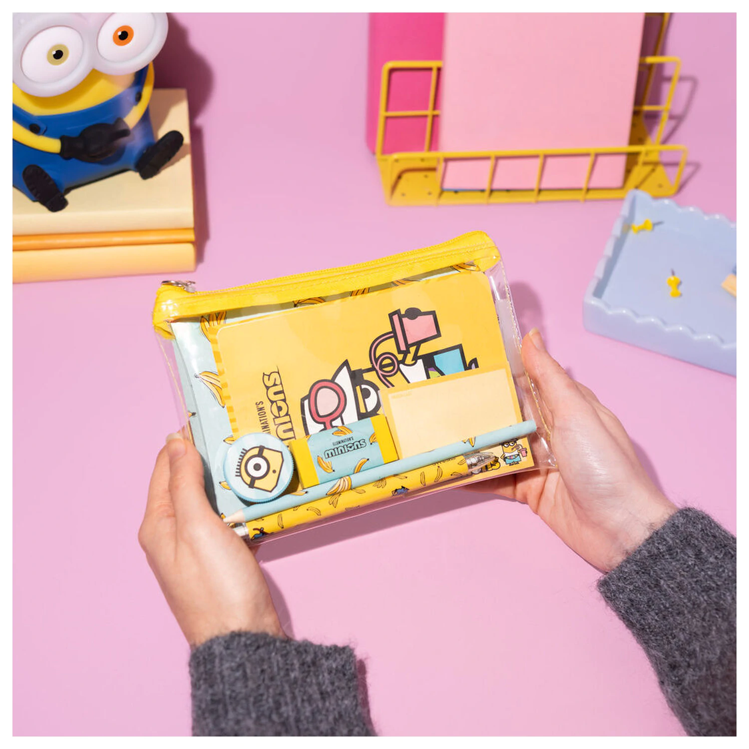 Minions Schreibwaren-Set Produktfoto
