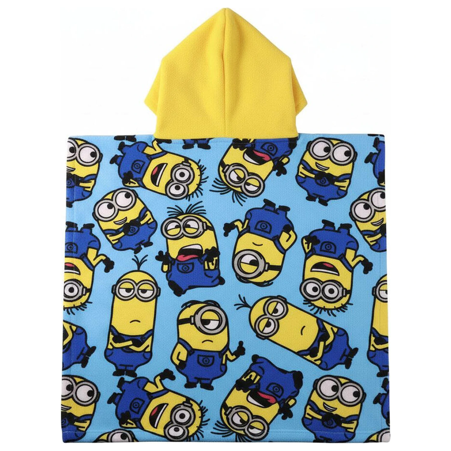 Minions Mikrofaser Poncho Strandtuch Produktfoto