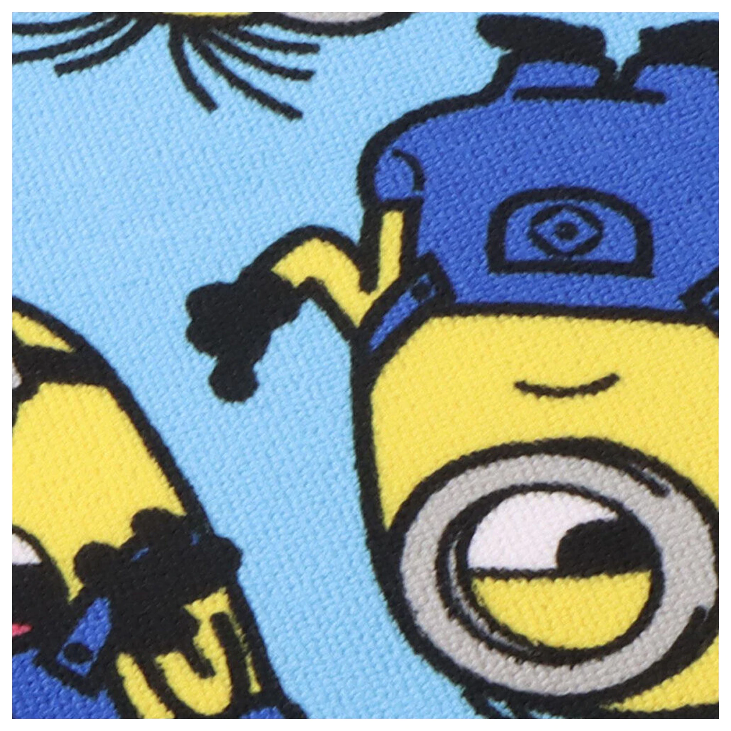 Minions Mikrofaser Poncho Strandtuch Produktfoto