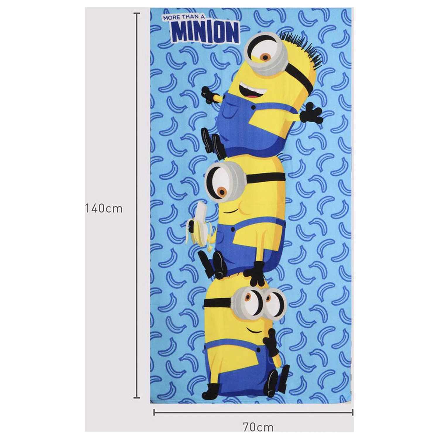 Minions Mikrofasertuch Strandtuch Produktfoto