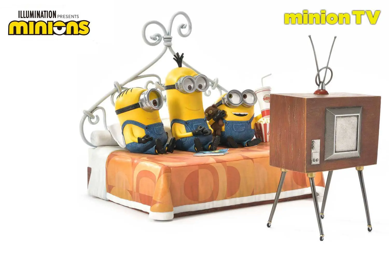 Minions Statue Minions TV 18 cm Produktfoto