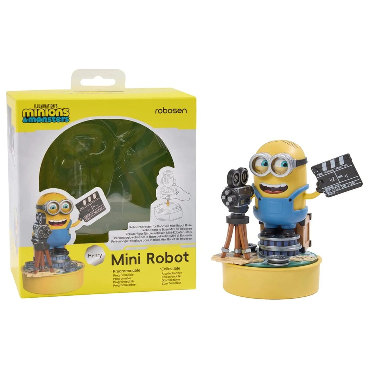 Minions & Monsters Interactive Mini Roboter Henry 9 cm *Englische Version* Produktfoto