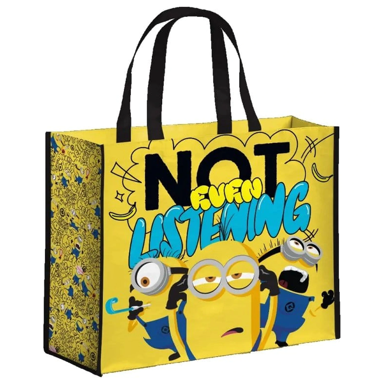 Minions Einkaufstasche Not Listening Produktfoto