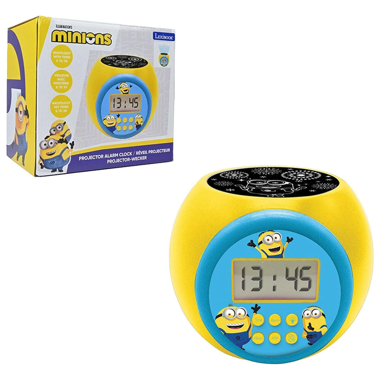 Minions Projektor-Wecker Produktfoto