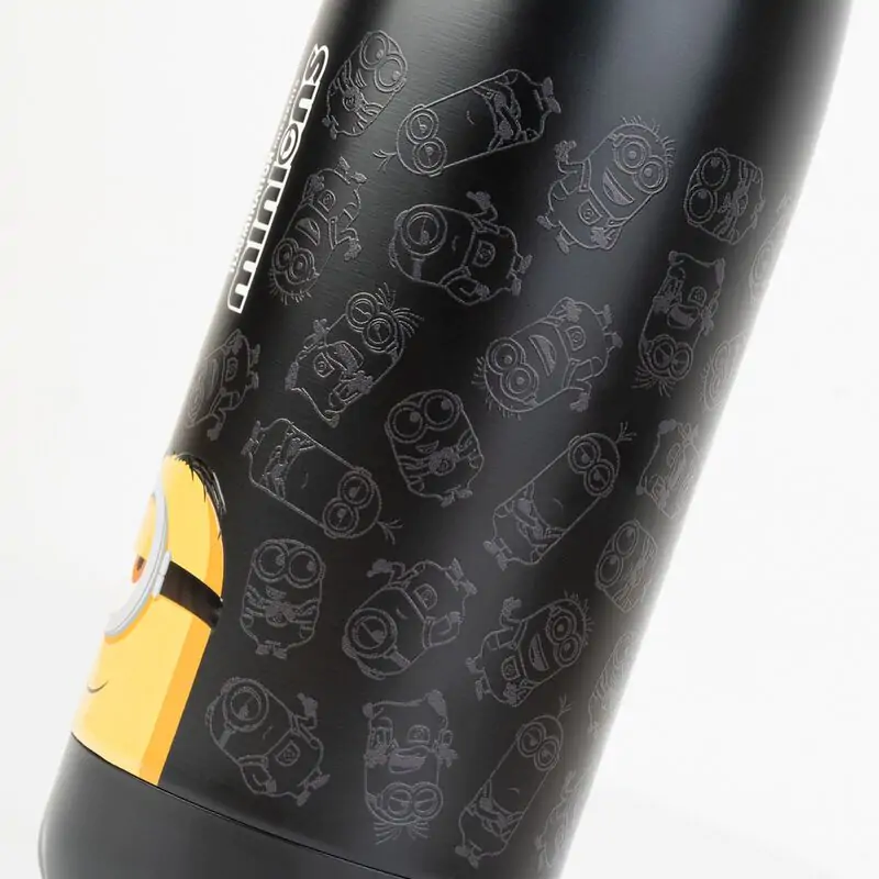 Minions Edelstahl Flasche 500ml Produktfoto