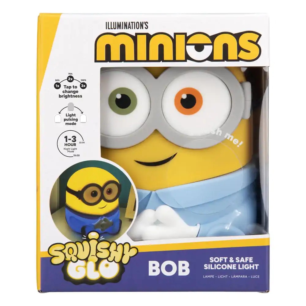 Minions Squishy Glo Silikon Lampe Bob 15 cm Produktfoto