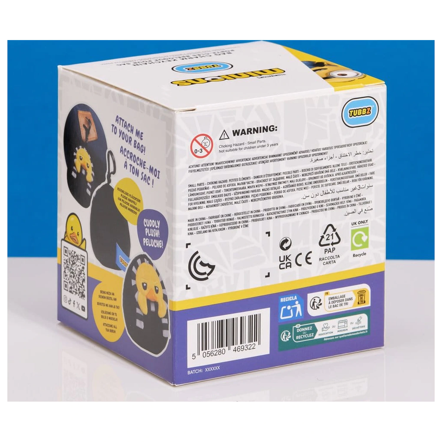 Minions Tubbz Taschenanhänger Gru Produktfoto