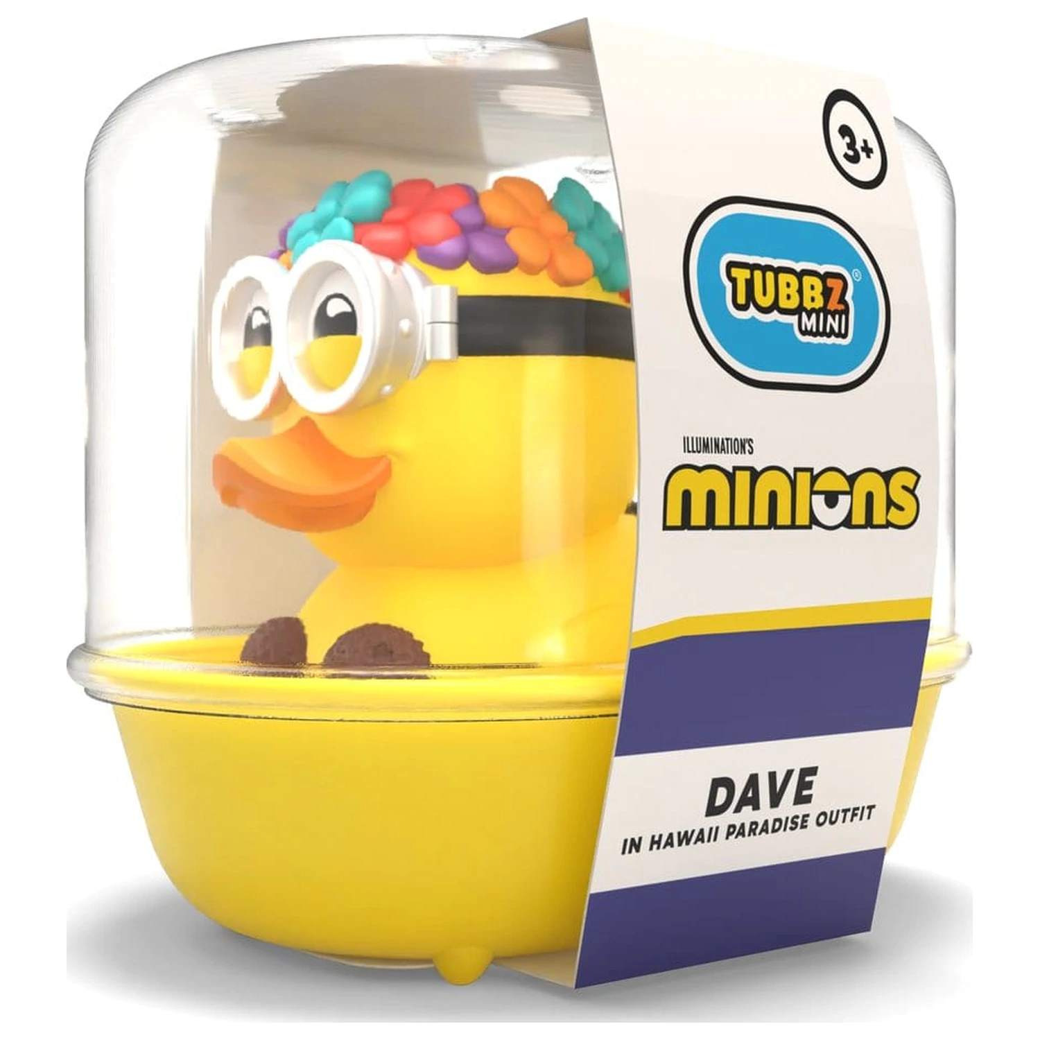 Minions Tubbz Mini PVC-Figur Dave Hawaii Paradise 5 cm Produktfoto