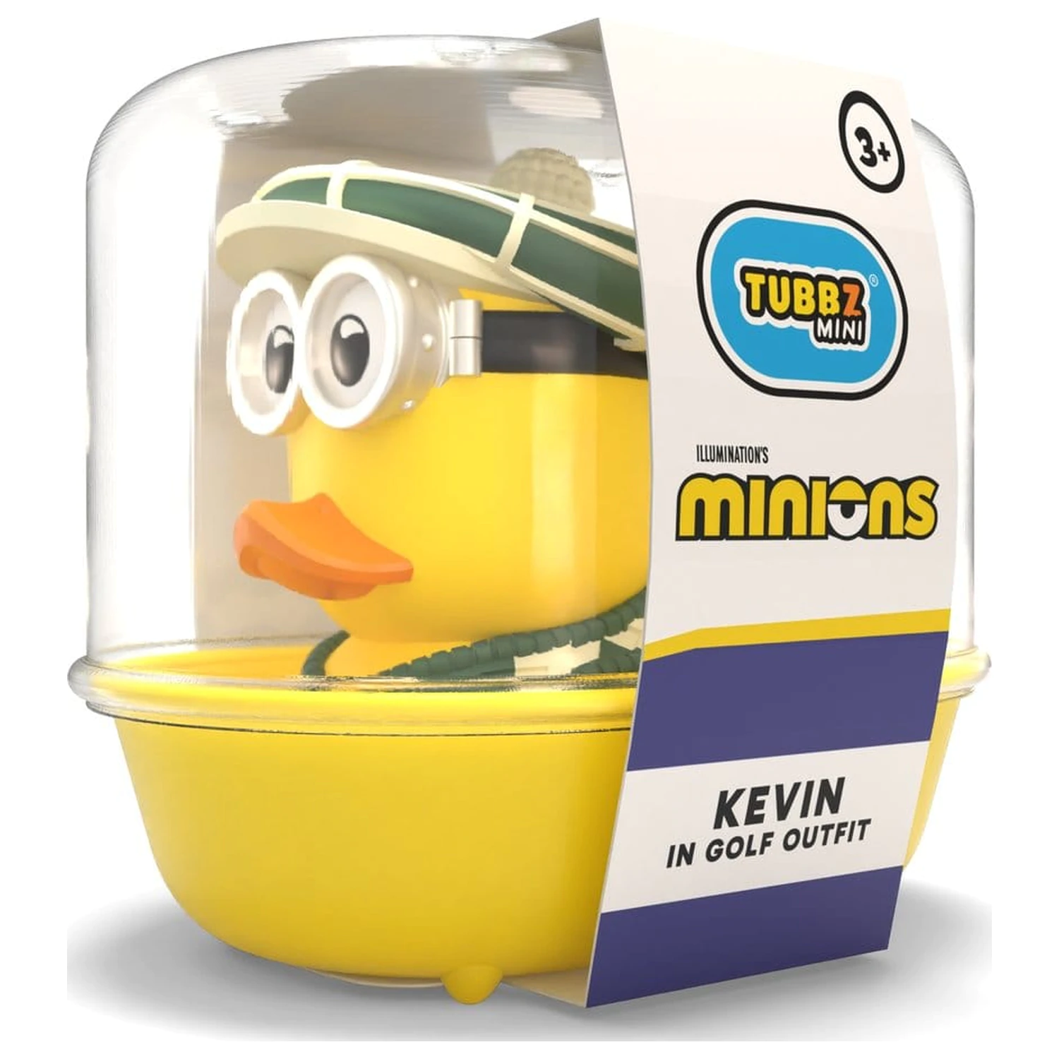Minions Tubbz Mini PVC-Figur Kevin in Golf Outfit 5 cm Produktfoto