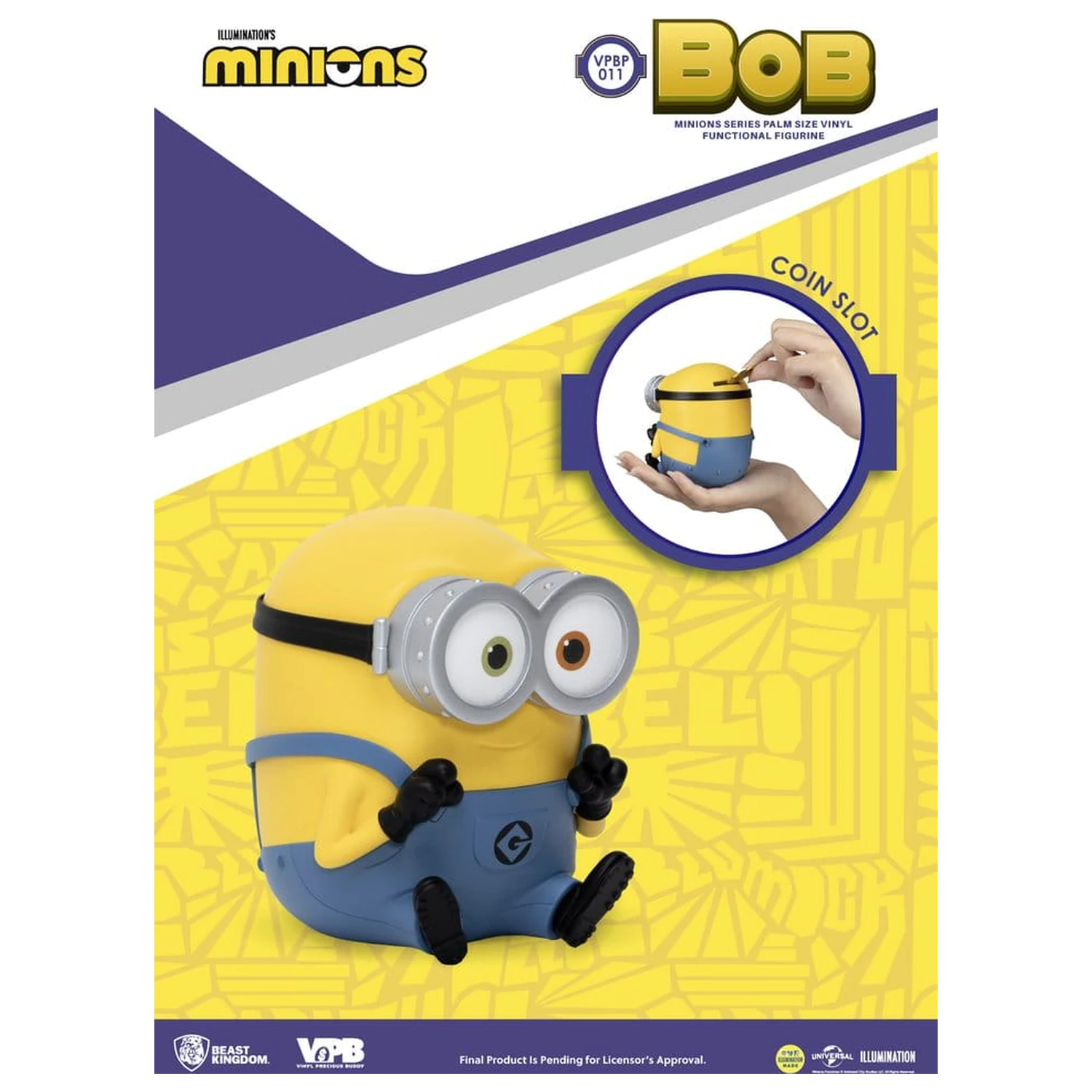 Minions Piggy Vinyl Bank Winnie Bob 10 cm Produktfoto