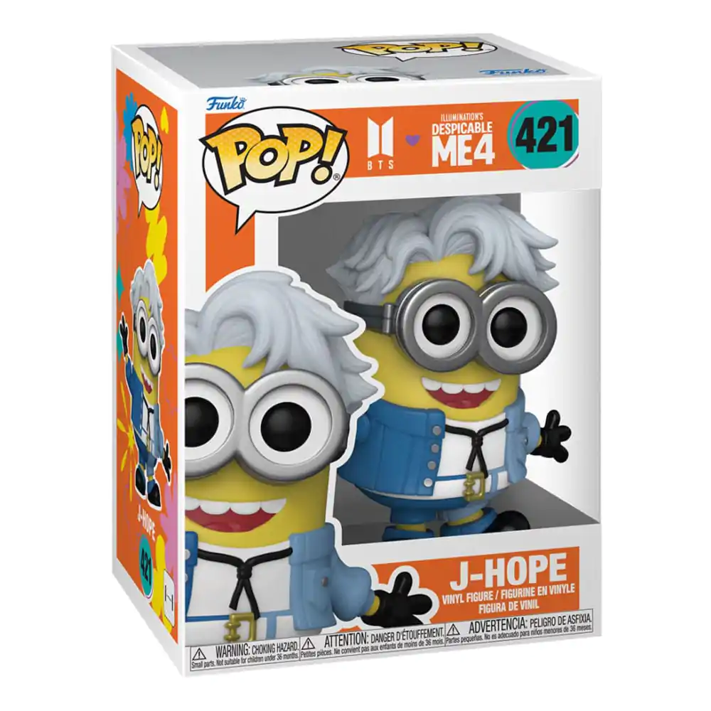 Minions x BTS Funko POP! Rocks Vinyl Figur J-Hope 9 cm termékfotó