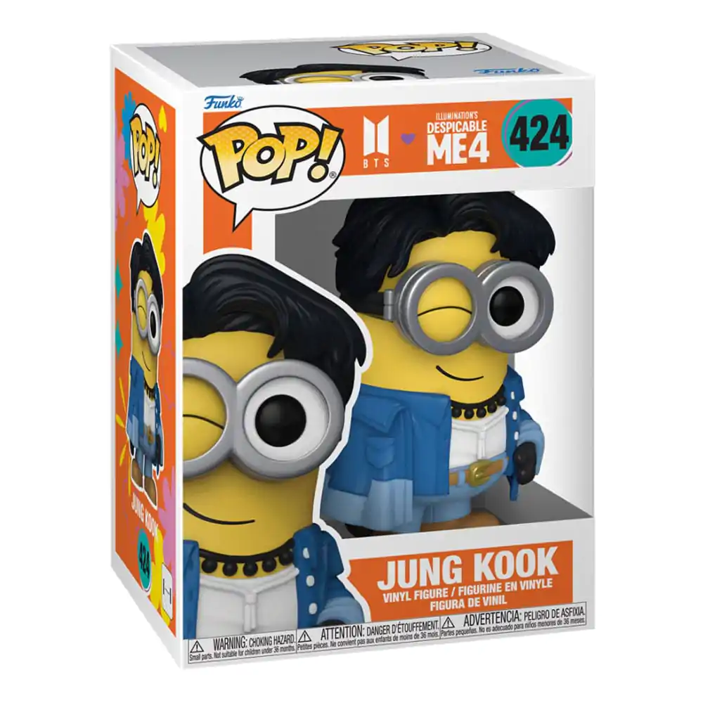 Minions x BTS Funko POP! Rocks Vinyl Figur Jung Kook 9 cm termékfotó